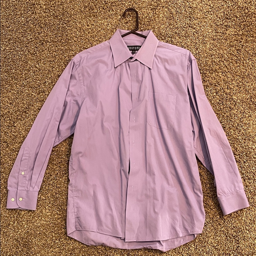 Men's Purple Dress Shirt